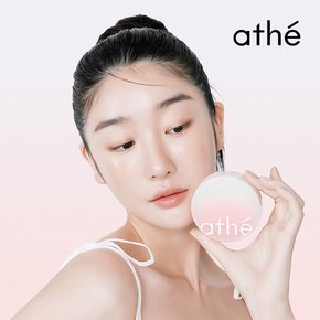 비건 릴리프 라이팅 톤업 선 쿠션 톤 코렉팅 핑크 로즈페탈 (SPF 50+/PA++++)