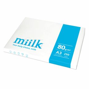 밀크 A3용지 80g 1권(250매) Miilk(ns)[35804392]