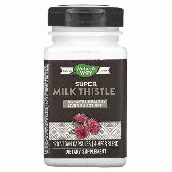 네이쳐스웨이 슈퍼 밀크씨슬 Super Milk Thistle 120 베지 캡슐