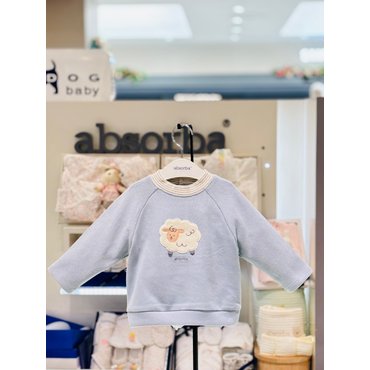 압소바 [압소바 돌선물]브로 반폴라 티셔츠 (2AZ723305)24FW