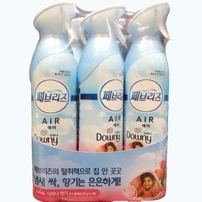 페브리즈 에어 공기 악취 탈취제 다우니향 275g 3입