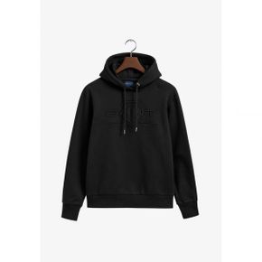 4068943 GANT TONAL ARCHIVE SHIELD - Hoodie black