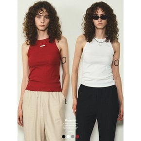 [A.ssential] Label Sleeveless_CTT323(4Color)