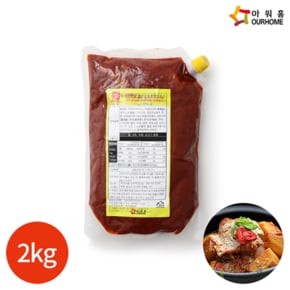 아워홈 행복한맛남 생선조림용 양념소스 2kg x 1봉