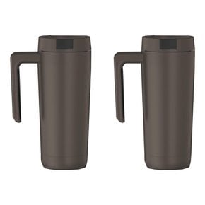 thermos guardian collection 써모스 손잡이 텀블러 에스프레소 블랙 18oz 2세트