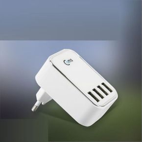 USB 4포트 멀티 충전기 220V 전용 전원 플러그 일체