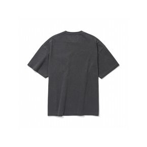 BLACKSERIES GARMENTS DYING POCKET S/S T-SHIRTS 차콜