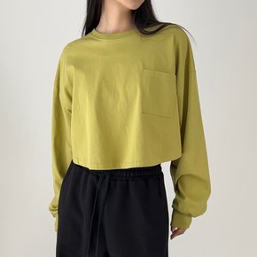 누터스 박시 크롭 티