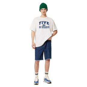 FIVETWO ARCH LOGO T-SHIRT [WHITE]