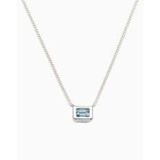 CADEAU NECKLACE LONDON BLUE TOPAZ 런던 블루 토파즈 실버 목걸이