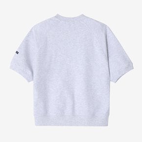 본사정품 Bon Bon Half Sleeve Zip-Up (LGY) ASJF251KR36-LGY