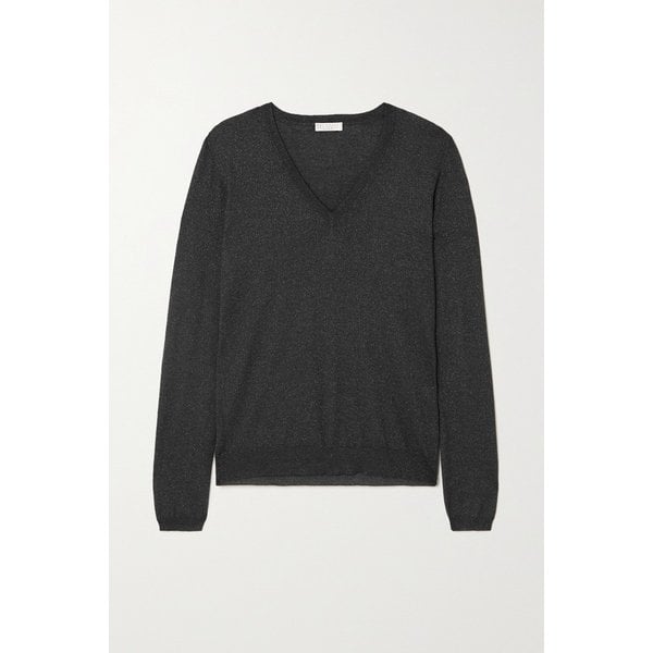 브루넬로쿠치넬리 메탈릭 캐시미어 블렌드 스웨터 13452677153288136