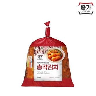 종가집 [종가] 국산 총각김치 2.5kg