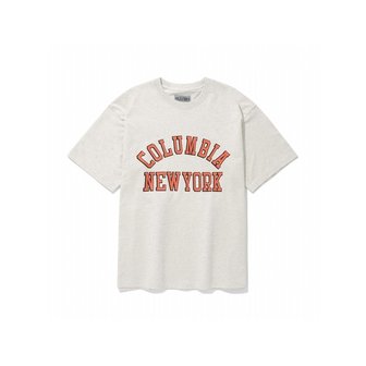 컬럼비아 유니버시티 NEW YORK ARCH LOGO S/S T-SHIRTS 오트밀