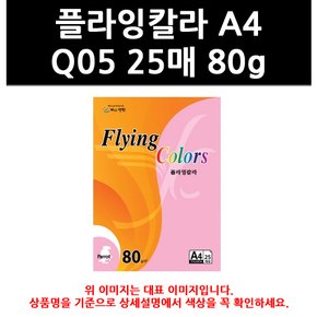 (9807470) 플라잉칼라 A4 Q05 25매 80g