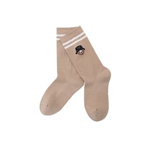Color Stripe Bucket Bear Socks_G6LAX25102BEX