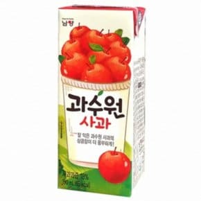 남양 과수원 사과 190ml x 96팩 (24팩 x 4박스)