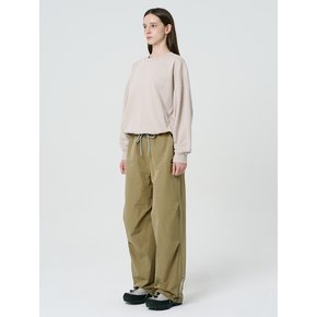 UNISEX 사이드 스트링 팬츠_베이지