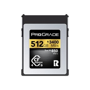 [ProGrade] 프로그레이드 512GB CFX/B 4.0 메모리카드 3400MB/s GOLD