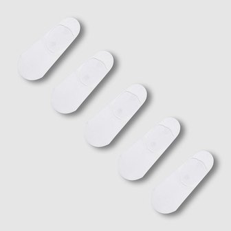 JAJU 남 코튼 미들컷 페이크 삭스 5족 J146903002001