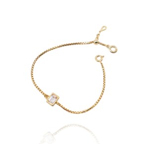 Lucente Silver Bracelet Ib260 [Gold]