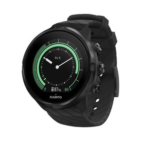 Suunto (SUUNTO) Suunto Nine (SUUNTO 9) ALL BLACK GPS  트레일 러닝 스마트 워치 내장 등산