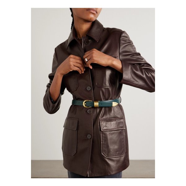 디앙슈 홀리혹 가죽 벨트 에메랄드 46376663162870974