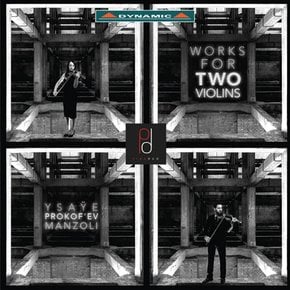 EUGENE YSAYE/ SERGEI PROKOFIEV/ ANDREA MANZOLI - WORKS FOR TWO VIOLINS/ PRIMADUO 이자이,