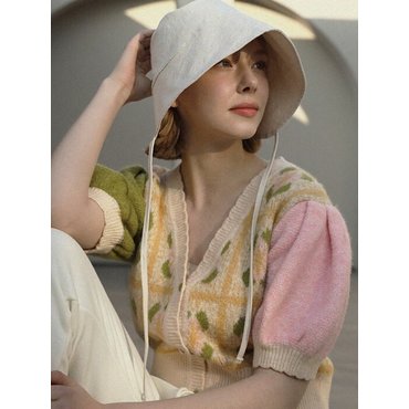 메르헨  audrey bonnet hat (2color)