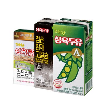 굿커머스 삼육두유A 24입+검은참깨 고칼슘 24입