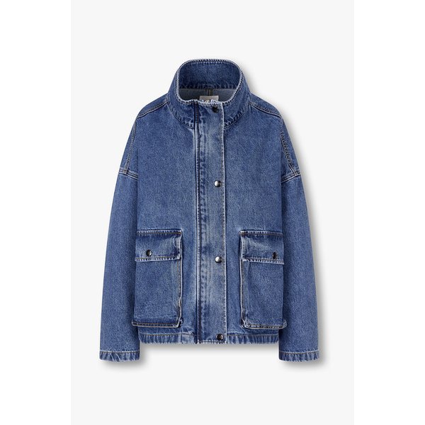 하이넥 데님점퍼 9195313631051