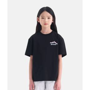 [본사]에센셜 파노라마 반팔티셔츠 (블랙) OD262ISS04_BLK
