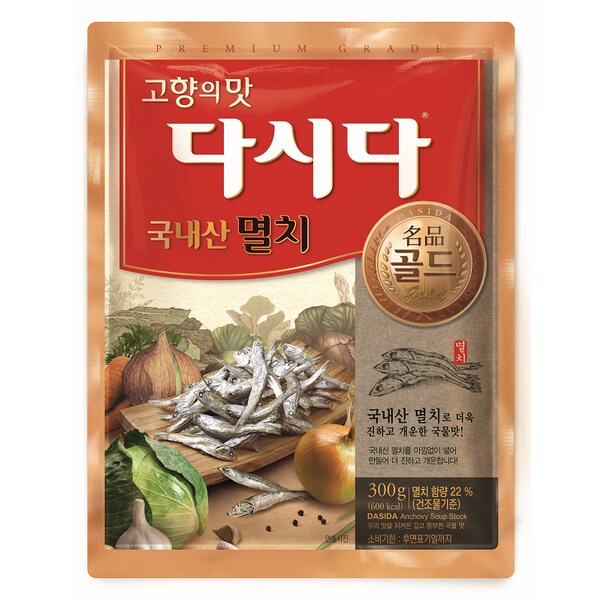 고향의 맛 다시다 멸치 골드 300g