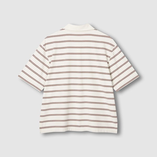 여 스트라이프 반팔 라운지 티셔츠 J206201074072