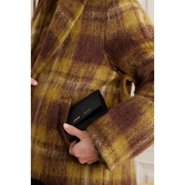 블랙 가죽 스냅 지갑 46376663162983624