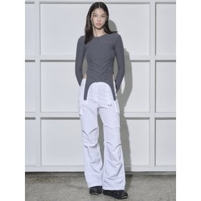 2WAY WIND PANTS [WHITE]