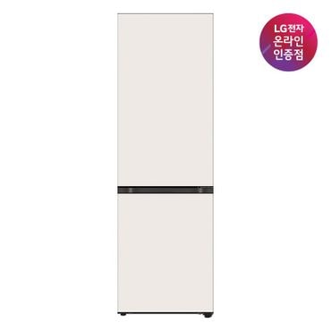 LG [공식] 오브제컬렉션 모던엣지 상냉장 냉장고 Q342GBB133S (344L)..[34050608]