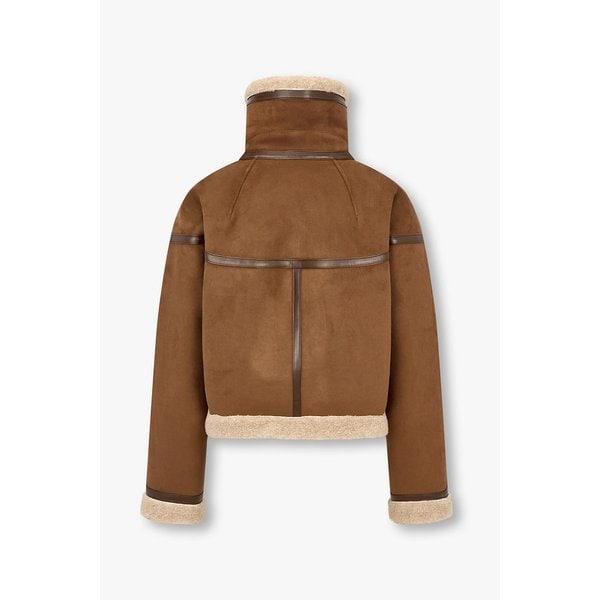 신세틱 스웨이드 무스탕 점퍼 7115475Y04160