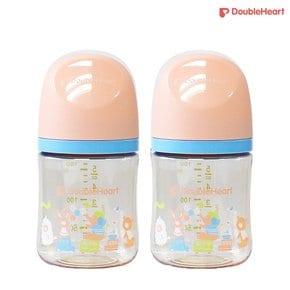 모유실감 3세대 PPSU 애니멀타운 160ml 노꼭지 트윈팩