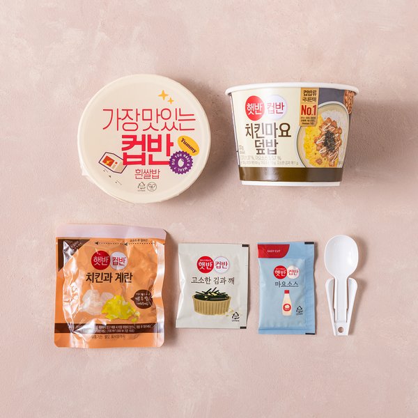 햇반컵반 치킨마요덮밥 233g