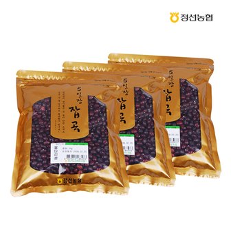 정선농협 오일장잡곡 울타리콩 500gx3봉(1.5kg)