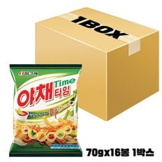 크라운 야채타임 70gx16봉 1박스