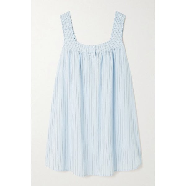 데이지 스튜디오 요크 스트라이프 코튼 포플린 미니 원피스 46376663162961474