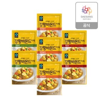 청정원 우리쌀 강황 바몬드 순한맛 100g x 2개 + 약간매운맛 3개 + 매운맛 2개