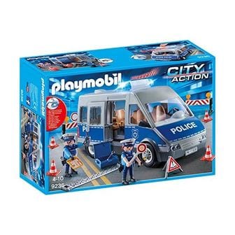  독일 플레이모빌 자동차 소방차 Playmobil 9236 Police Bus 1435469