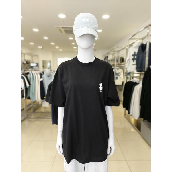 [여주점] 남여공용 드리피 로고 티셔츠 블랙 BA252TS009BK