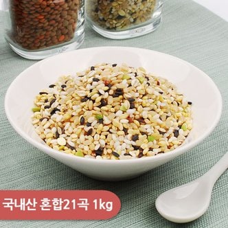 건강한밥상 국내산 혼합21곡 1kg
