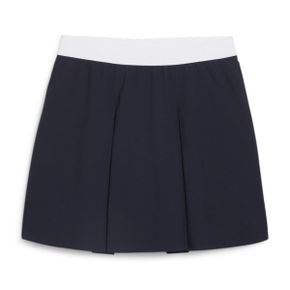 우먼 Golfrock W 클럽 Pleated Skirt 623881 딥 Navy 화이트 글로우 8556963