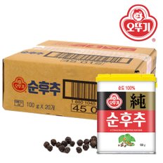 오뚜기 순후추 100g 1박스(20개)