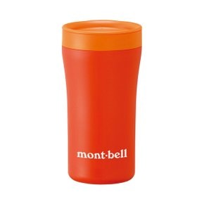직수입 써모 텀블러 300 몽벨 로고 RED ORANGE JBEFXUZW452